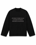 Sad story phantom black longsleeve