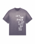 Get the f*ck up purple fade washed