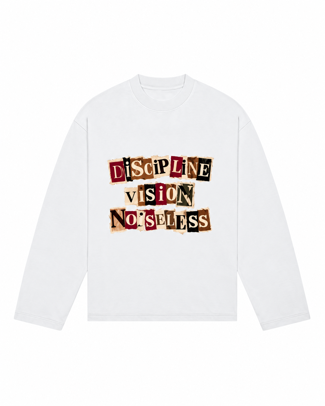 DVN Arcade longsleeve pearl white