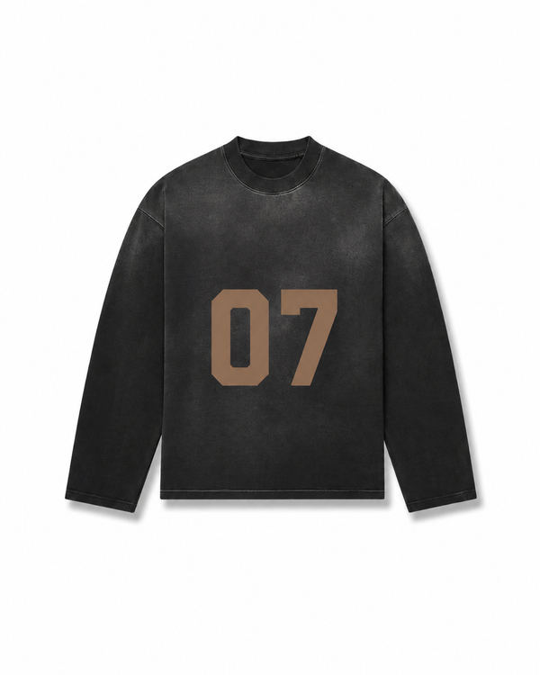 07 Burnfaded phantom black longsleeve
