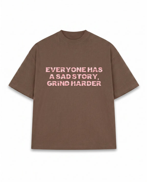 Sad story oversized tee