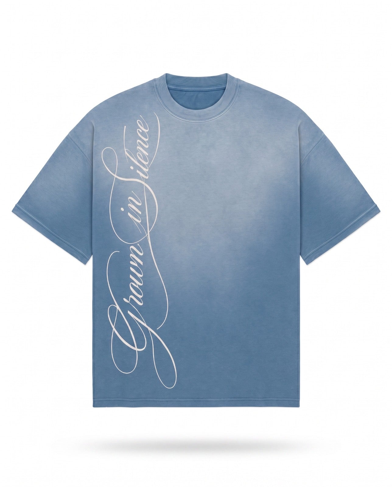 Grow in silence oversized tee