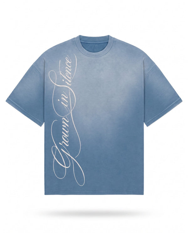 Grow in silence oversized tee