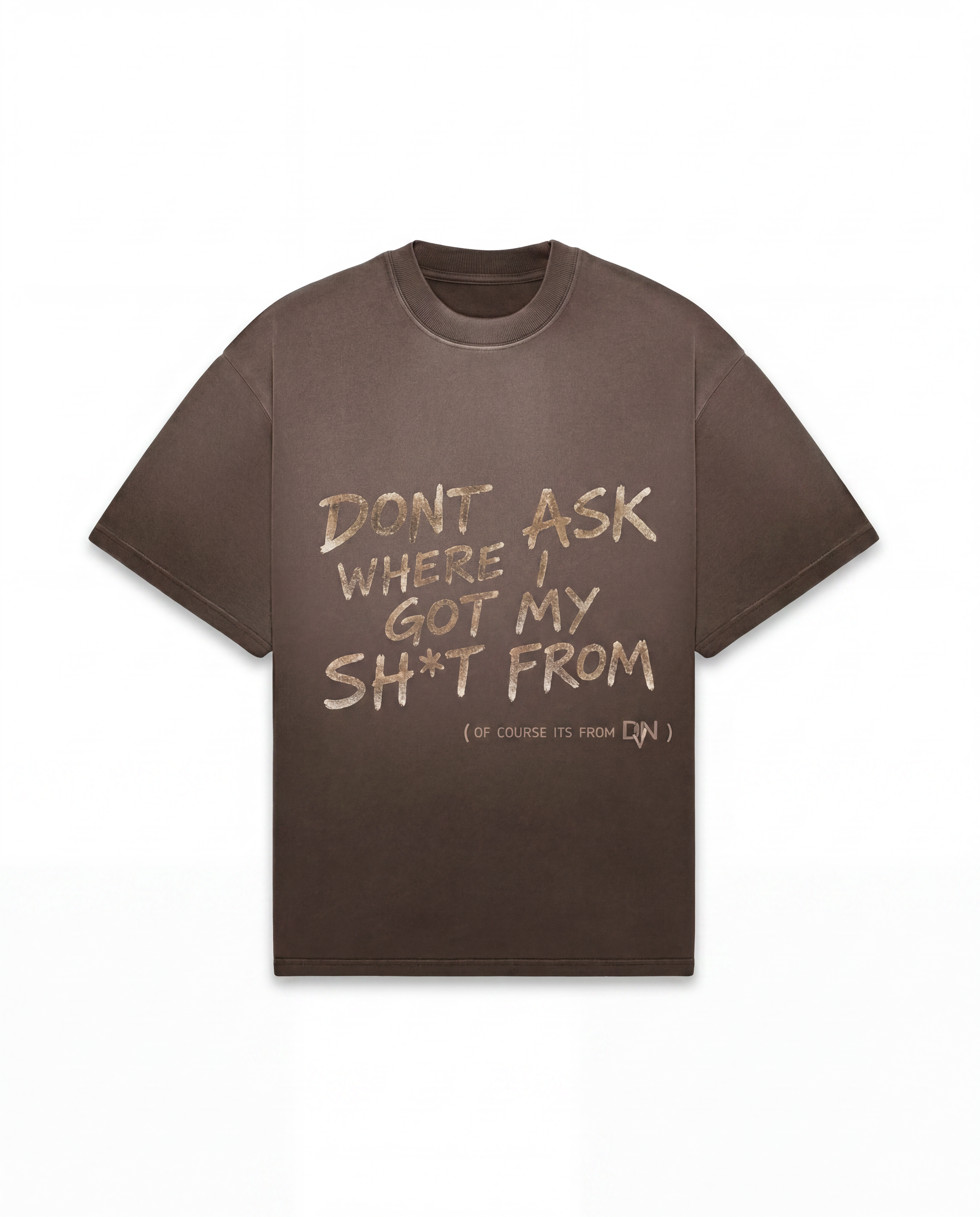Dont ask me oversized tee