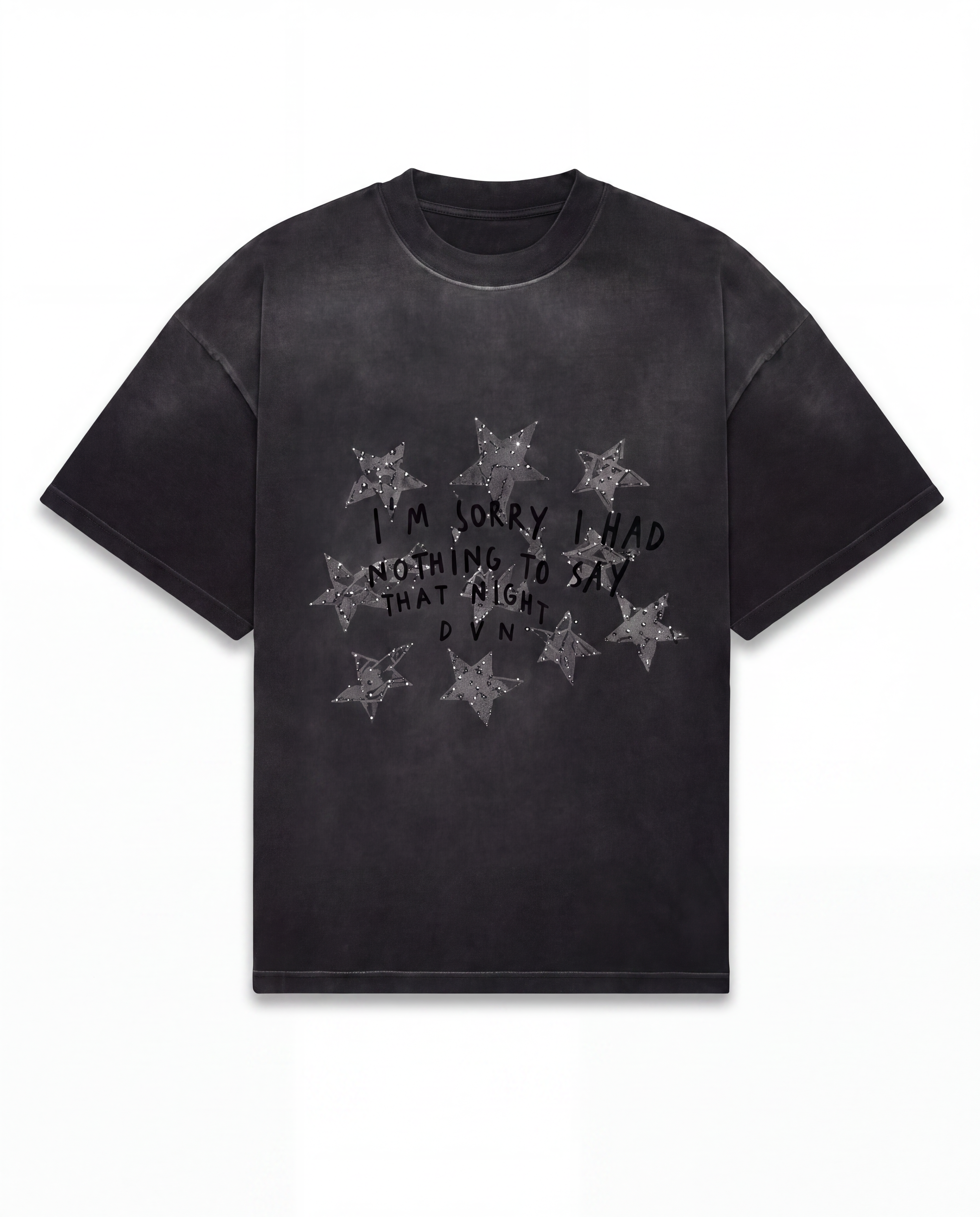 I'm sorry burnfaded oversized tee