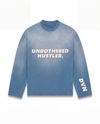 Unbothered ... sunfaded blue longsleeve