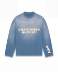 Unbothered ... sunfaded blue longsleeve