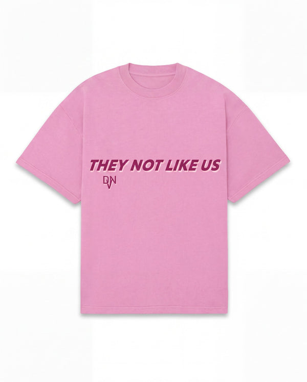 They not like us oversized tee